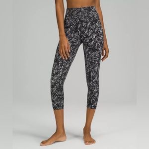 Lululemon Align Leggings, Blossom Overlay Starlight Multi, 10, Like New